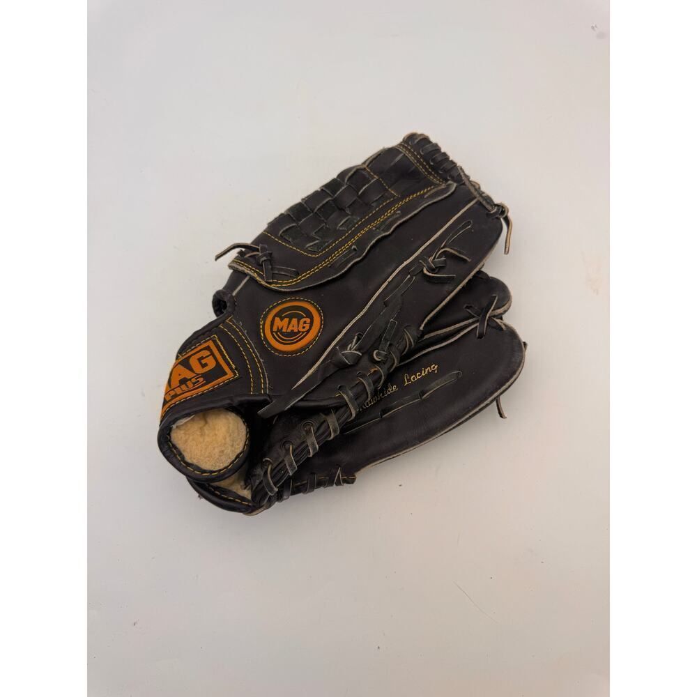 Mag Plus Handcrafted Baseball Glove Leather Brown